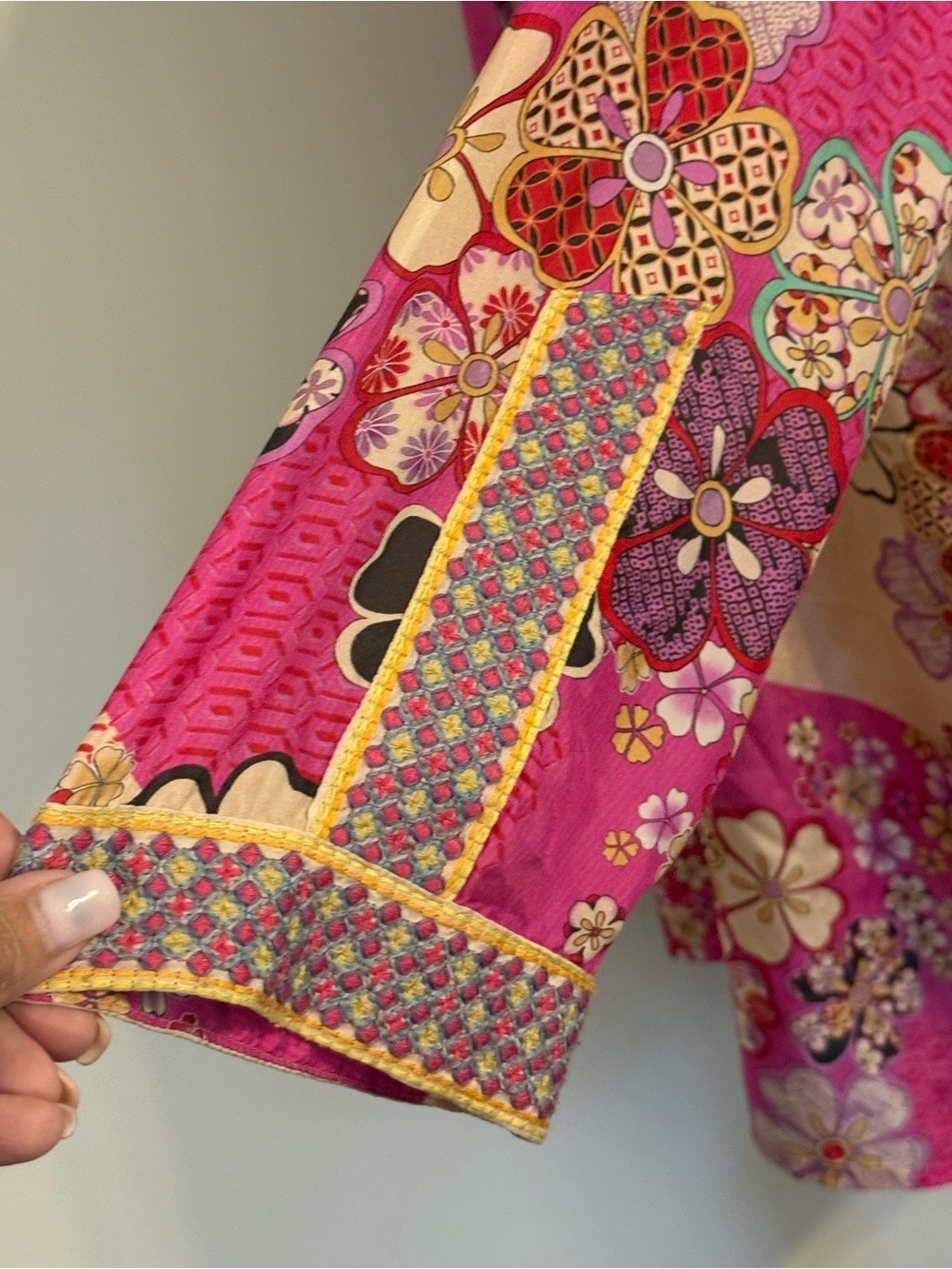 Johnny Was Yama Kels Silk Tunic - Picture 12 of 16